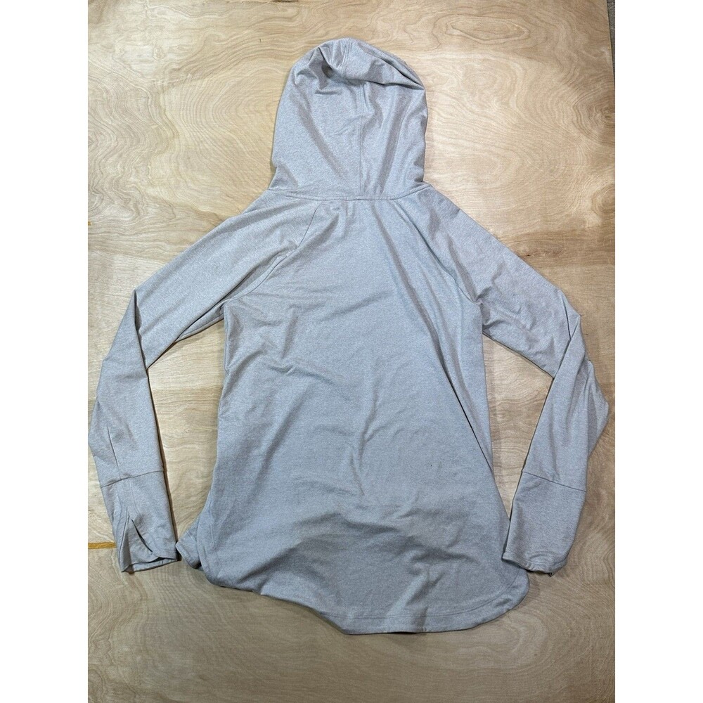 Athleta Women's Norwegian Grey Uptempo Hoodie Sweatshirt Size Medium - Picture 2 of 12